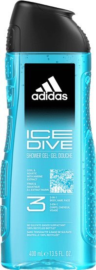 Adidas Adidas Ice Dive 3w1 Żel pod Prysznic 400ML