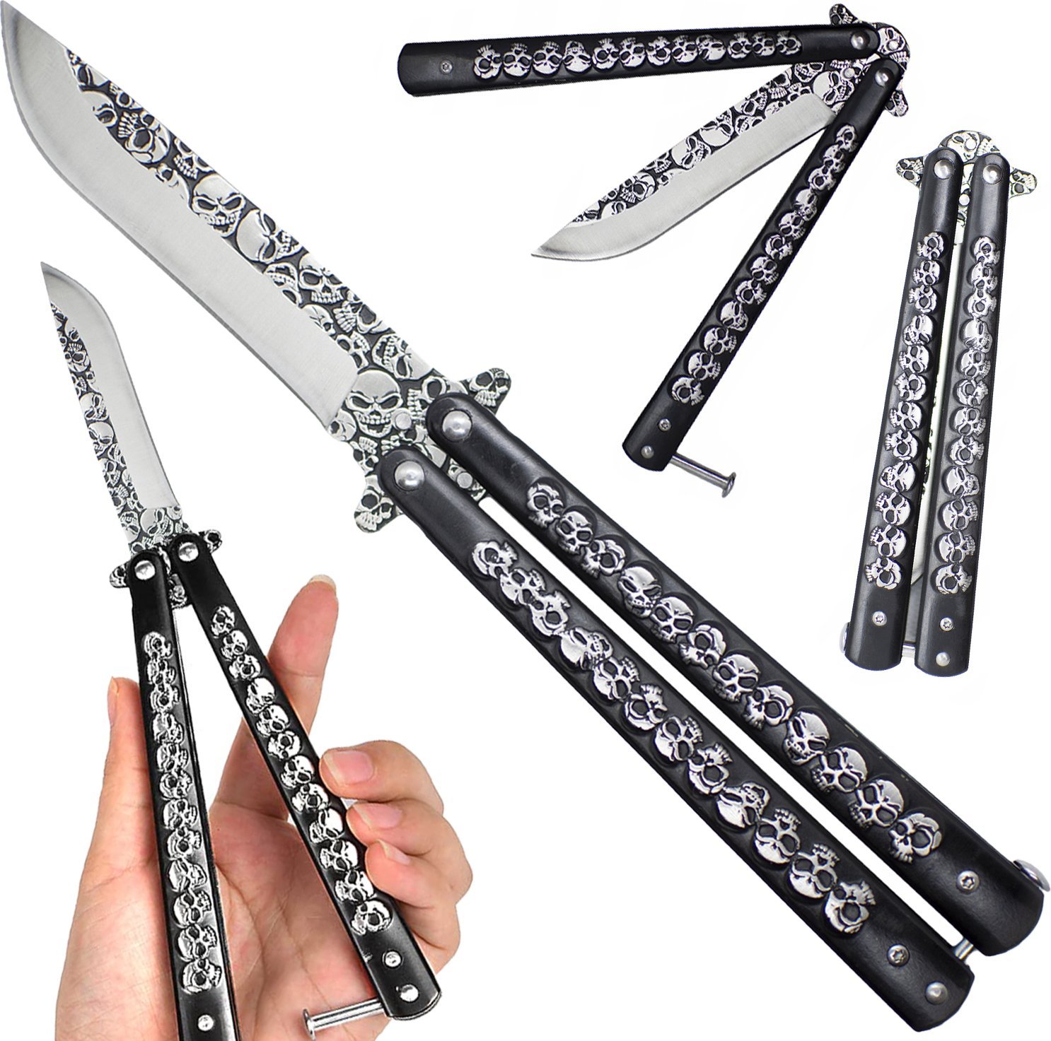 NÓŻ TRENINGOWY MOTYLKOWY C88