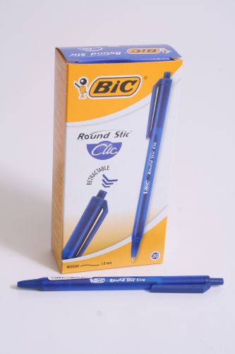 Bic Round Stic Clic niebieski 1szt. 926376