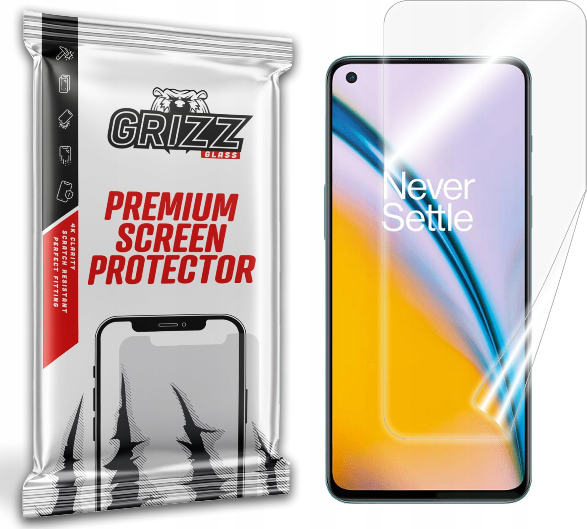 GrizzGlass Folia ceramiczna GrizzGlass CeramicFilm do OnePlus Nord 2 5G