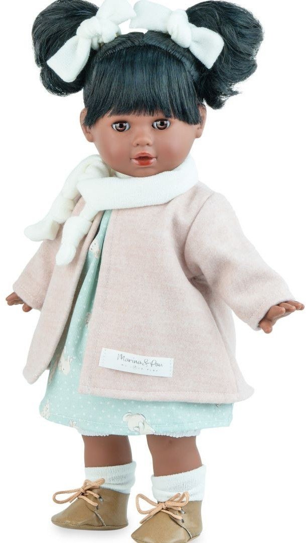 Lalka Tina Pique czarnoskóra 42 cm Marina & Pau 646