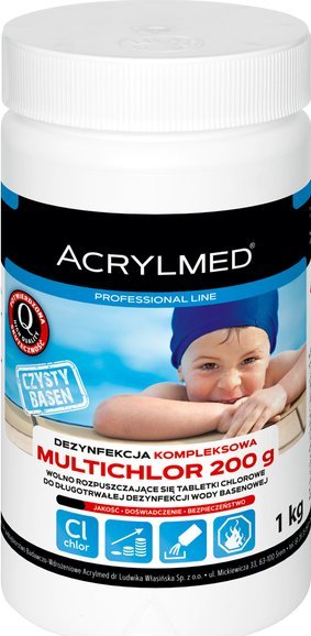 Acrylmed MULTICHLOR 200 g - 1kg