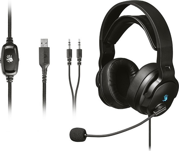 Słuchawki A4Tech Bloody G330p Czarne (A4TSLU47356)