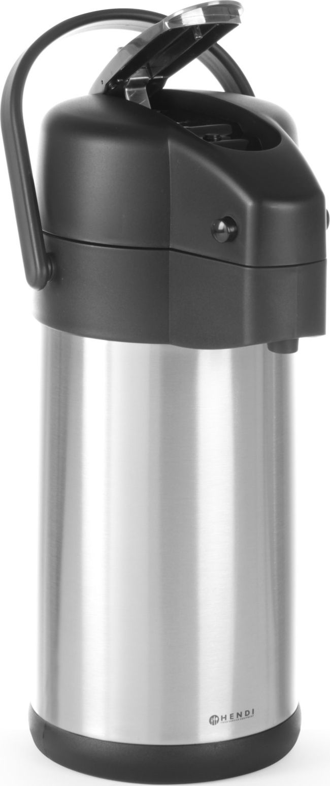 Hendi Termos dzbankowy 445877 3 l Srebrny