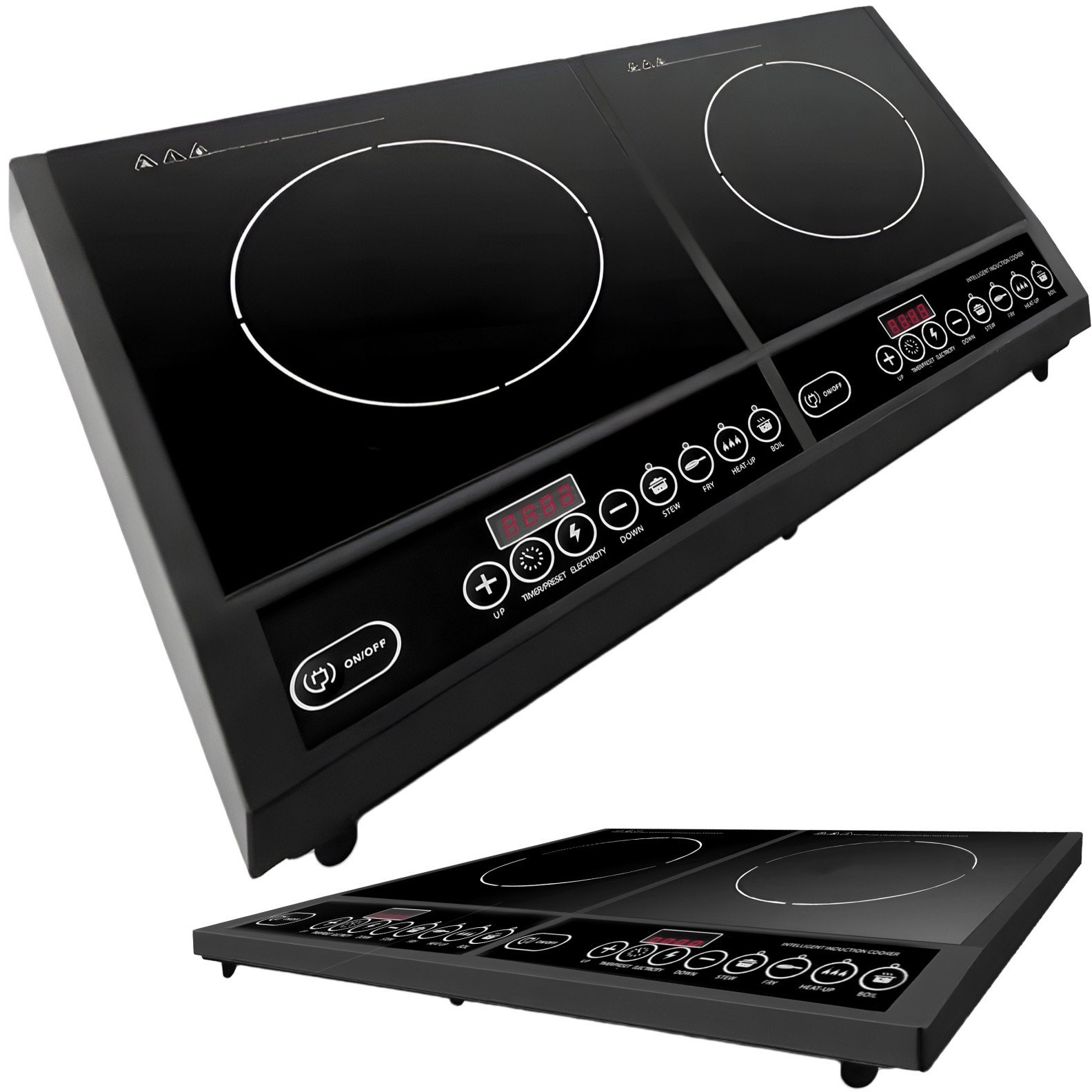 Kuchenka indukcyjna przenośna 2 pola grzewcze 4000 W Kuchenka indukcyjna przenośna 2 pola grzewcze 4000 W