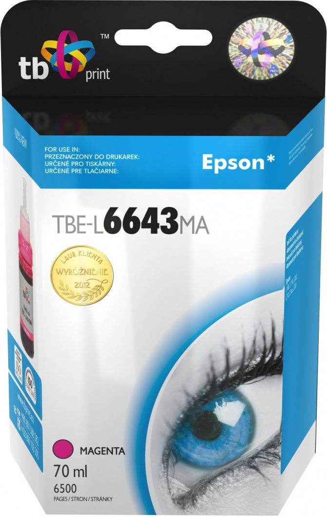 Tusz TB Print tusz C13T66434A / T6643 (magenta)
