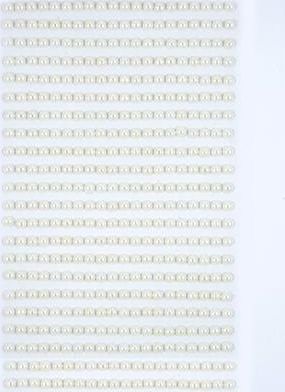 Dalprint Perełki samoprzylepne DPCRAFT 4mm 440szt. - Ivory Dalprint
