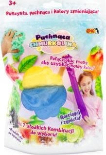 Epee Masa plastyczna Pachnšca Chmurkolina 1 pack, seria 4, Mix Kolorów (2x30g) żółty+niebieski (zielone jabłuszko)