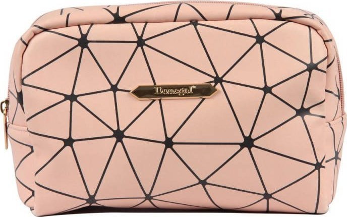 Donegal Donegal Kosmetyczka w geometryczny wzór 4852