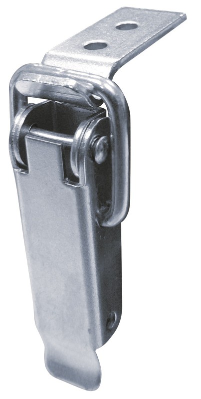 Zamknięcie do skrzyń ocynkowane 75x18mm z hakiem typu D 1szt.