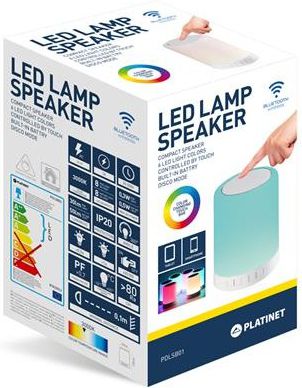 Platinet lampka LED z głośnikiem Bluetooth 2in1