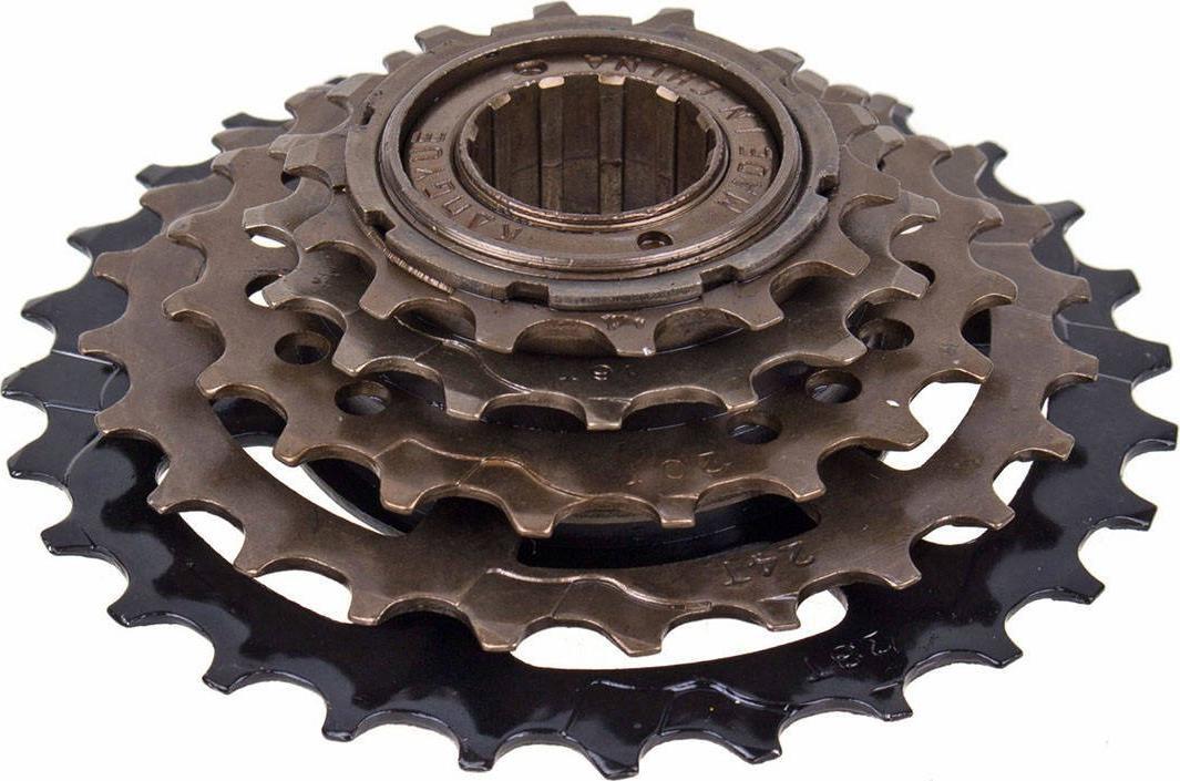 Verso Wolnobieg Verso 5-rzędowy 14-28T index czarno-brązowy Uniwersalny