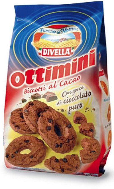 Divella Ciastka Ottimini Klasyczne Kakao 400g -