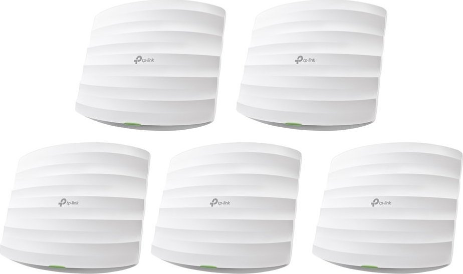 Access Point TP-Link EAP245(5-PACK) punkt dostępowy WLAN 1750 Mbit/s Biały Obsługa PoE