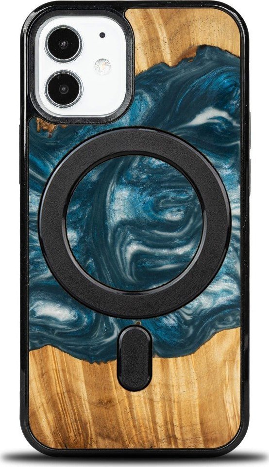 BeWood Etui Bewood Unique na iPhone 12 Mini - 4 Żywioły - Powietrze z MagSafe