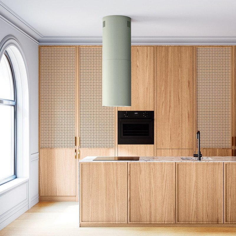 Okap kuchenny GLOBALO Callia Isola 39.1 Sage one size