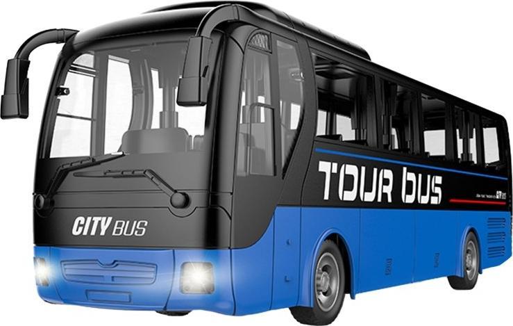 Madej AUTOBUS NIEBIESKI ZDALNIE STEROWANY JAZDA W 4 KIERUNKACH