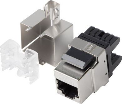 Lanberg Moduł keystone gniazdo RJ45 - LSA FTP kat.5e 180 stopni do puszki montażowej -KSF5-1000