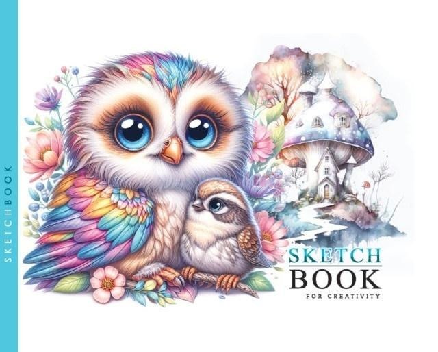 Szkicownik 148x105 24 stron 100g/m2 TW Sówka