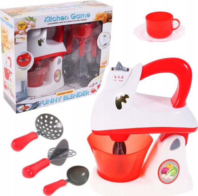 MalPlay Mikser z dźwiękiem robot kuchenny do zabaw