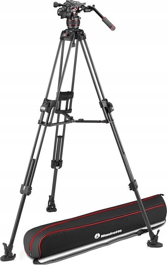 Statyw Manfrotto Zestaw 645 Carbon Fast Twin +głowica 608 środ
