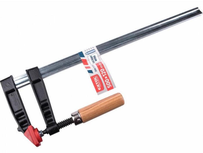 Extol Ścisk Stolarski Typ-F 500X120Mm