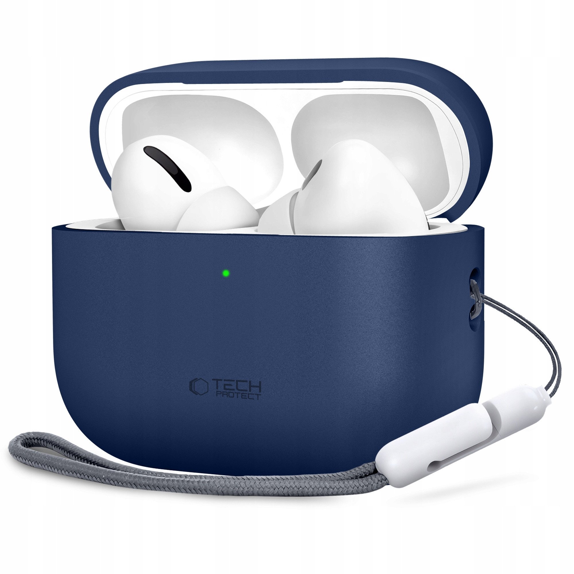 TECH-PROTECT SILICONE APPLE AIRPODS PRO 3 NAVY BLUE