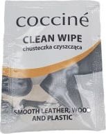 Coccine Chusteczka Czyszcząca skórę drewno plastik 5szt