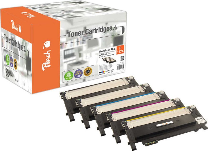 Toner Peach Peach Toner Spar Pack Plus PT1153 (compatible with HP 117A)