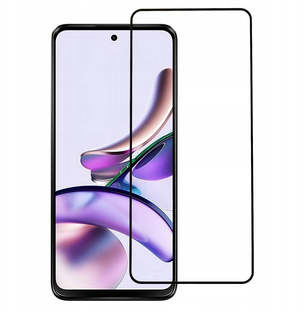 5D Full Glue Tempered Glass - do Motorola Edge 60 Pro czarny