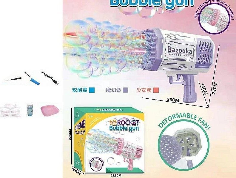 Pistolet do baniek mydlanych