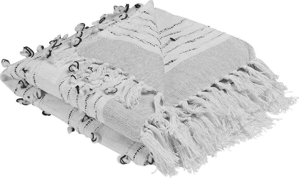 Beliani Koc 130 x 150 cm szary YAMALAK