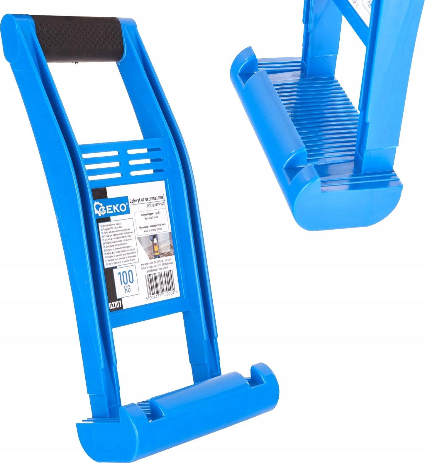 Geko Uchwyt do przenoszenia płyt gipsowych 100kg (10)