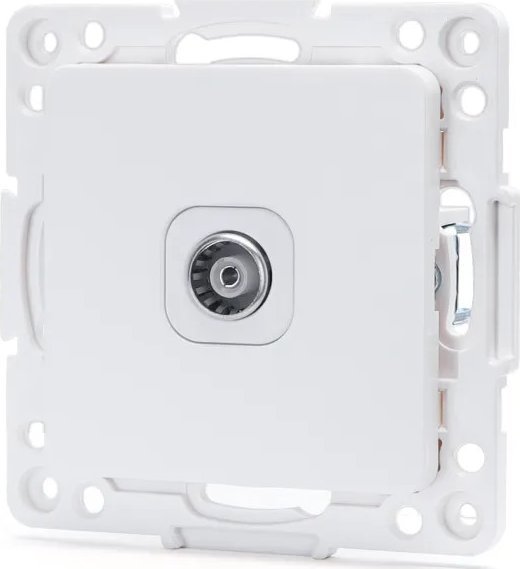 Aigostar Gniazdo antenowe pojedyncze typu niemieckiego/francuskiego klawisze Gniazdo antenowe pojedyncze typu niemieckiego/francuskiego klawisze