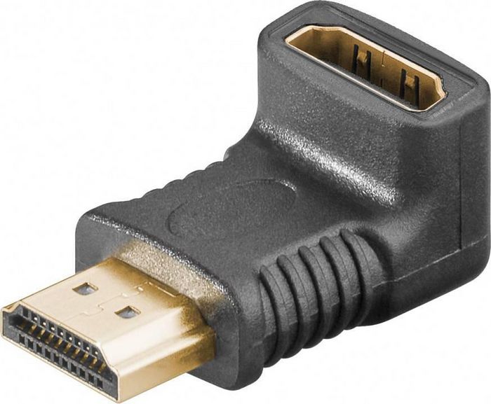 Adapter AV MicroConnect HDMI - HDMI czarny (HDM19F19MA2)