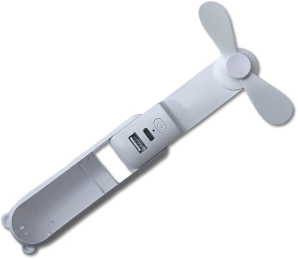 Wiatrak - Wentylator przenośny - Akumulatorowy 2W