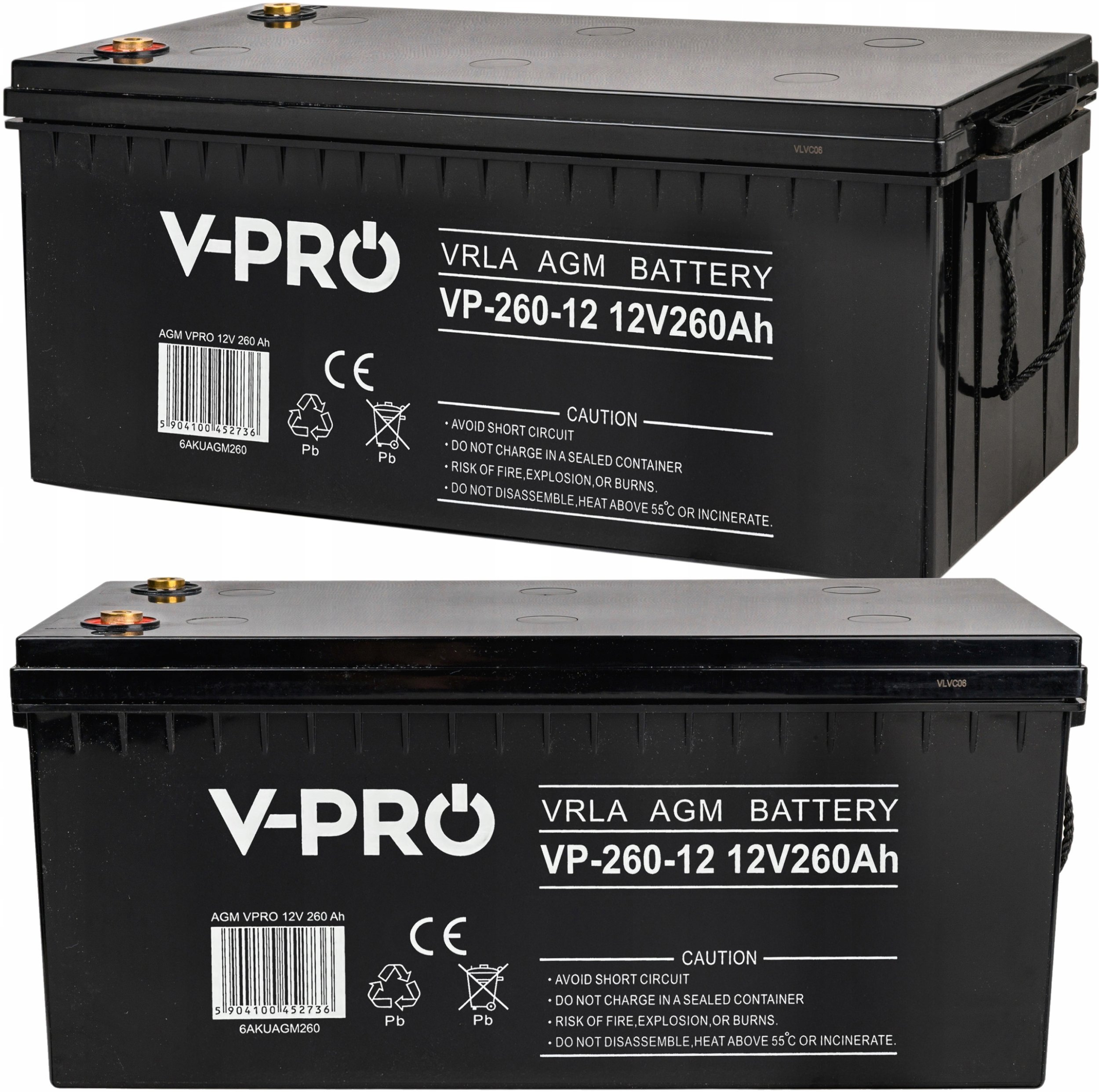 VOLT POLSKA Akumulator AGM VPRO 12V 260Ah