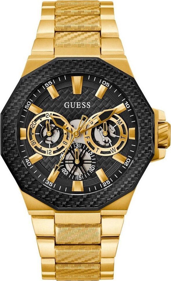 Zegarek Guess Zegarek męski Guess GW0636G2 złoty
