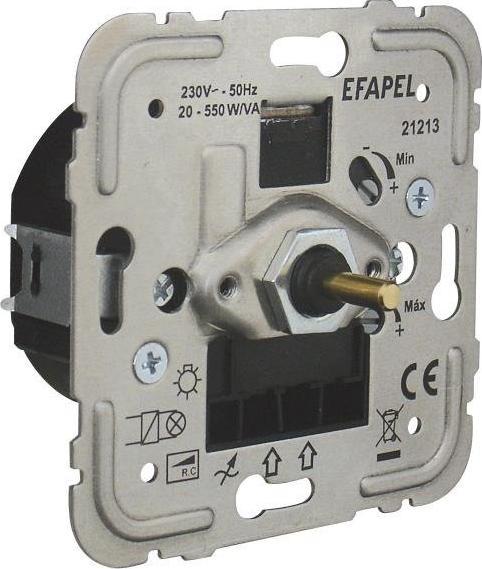 Efapel EFAPEL LOGUS90 ŚCIEMNIACZ ELEKTRONICZNY 20-550W/VA R,C 21213