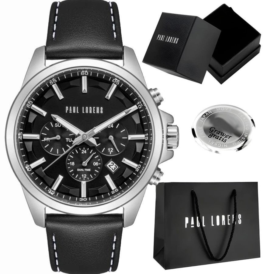 Zegarek męski Paul Lorens MAKALU-PROF Z GRAWEREM