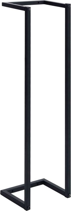 Elior Czarny wieszak łazienkowy na ręczniki - Longi 3X