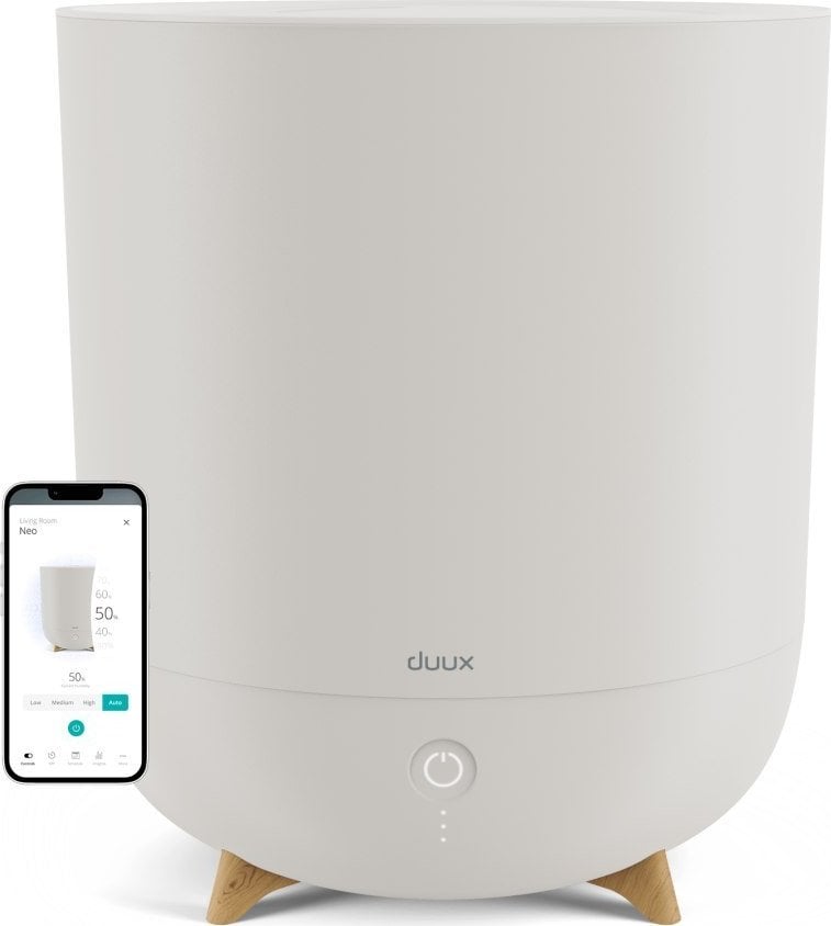 Nawilżacz powietrza Duux Duux | Smart Humidifier | Neo | Water tank capacity 5 L | Suitable for rooms up to 50 m² | Ultrasonic | Humidification capaci