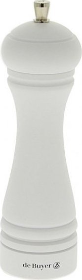 Młynek do przypraw De Buyer JAVA Młynek do pieprzu 18 cm biały matowy