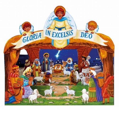 Szopka Betlejemska z efektem trójwymiarowym