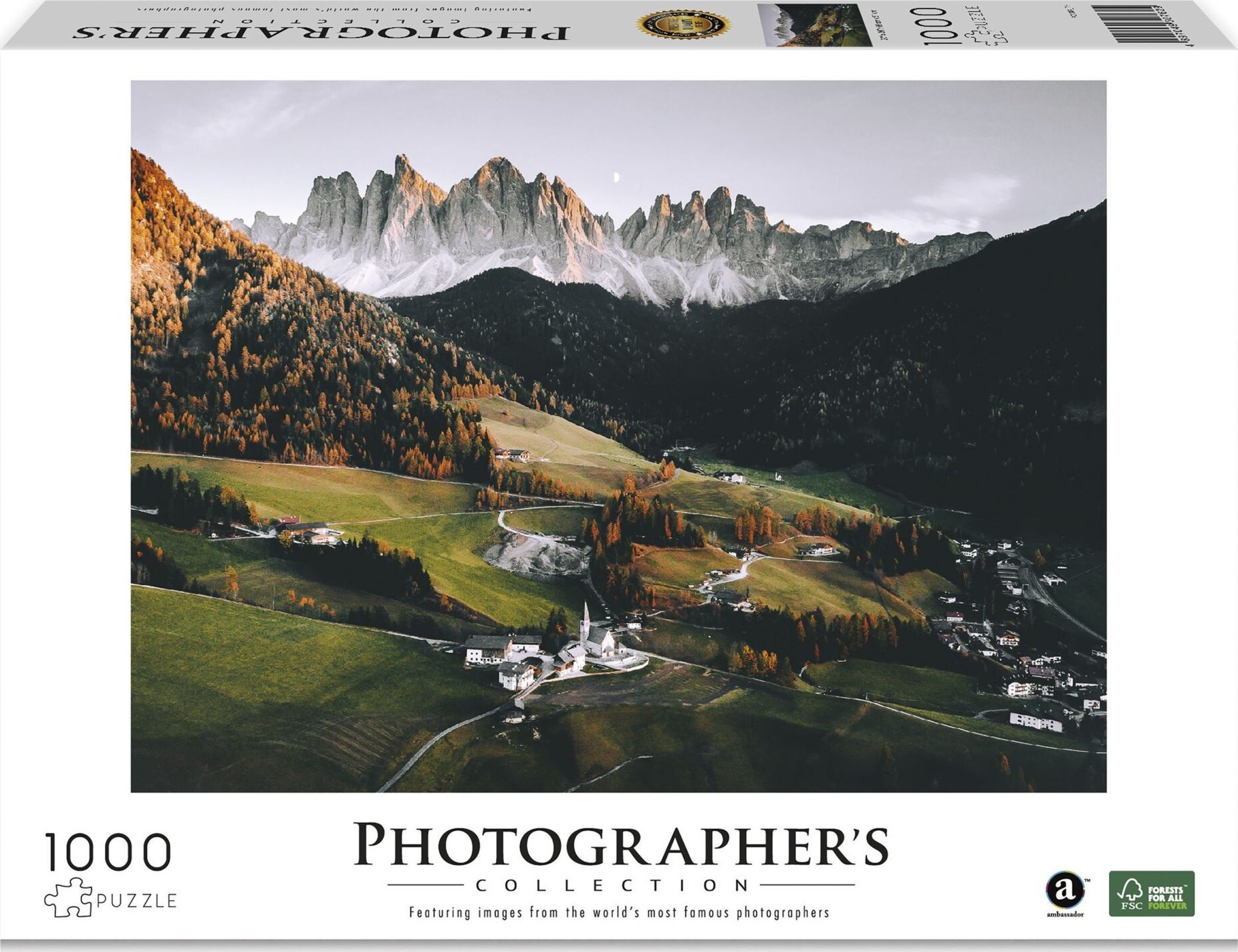 Krups Ambassador Val di Funes Dolo- mites 1000-piece (Tobias Haegg)