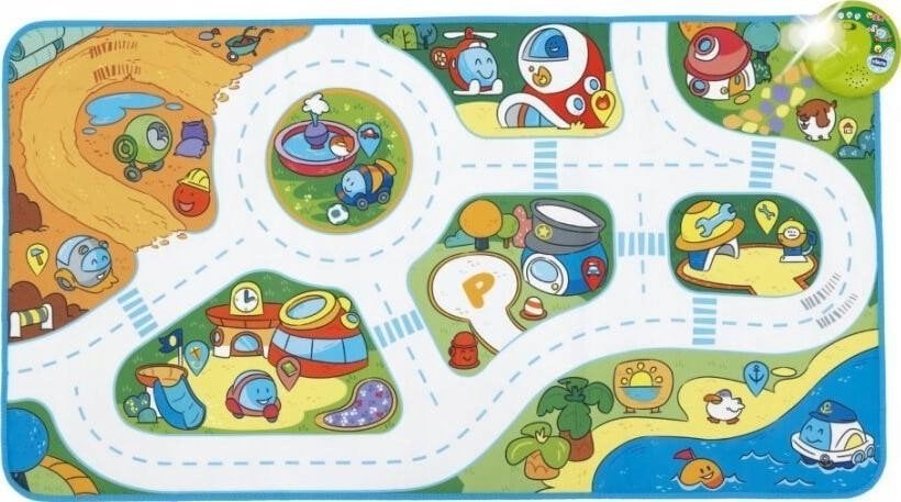 Chicco Elektroniczna super mata miasto dla dzieci + autko Turbo Team