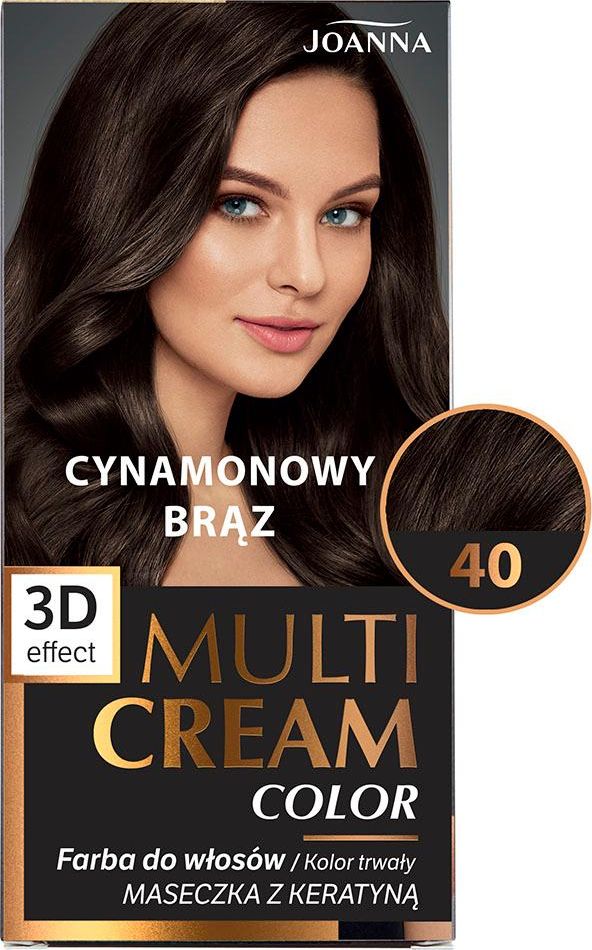 Joanna Multi Cream Color Farba nr 40 Cynamonowy Brąz
