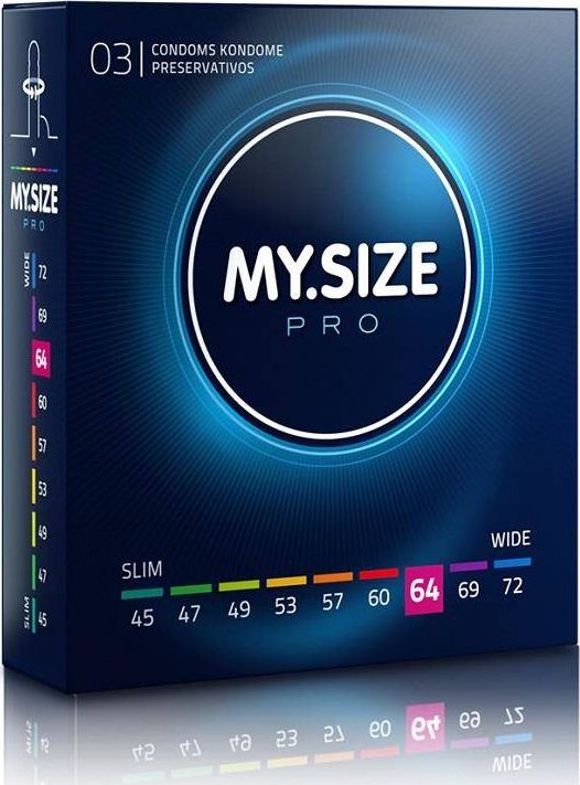 MY SIZE PRO Prezerwatywy 64mm 3szt