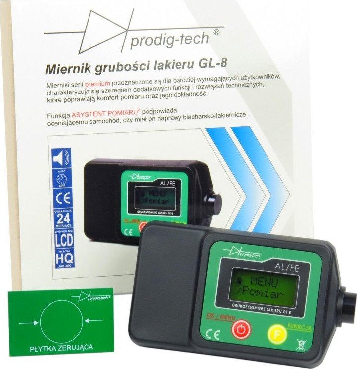 Prodig-tech Samochodowy miernik grubości lakieru GL-8 Prodig-Tech