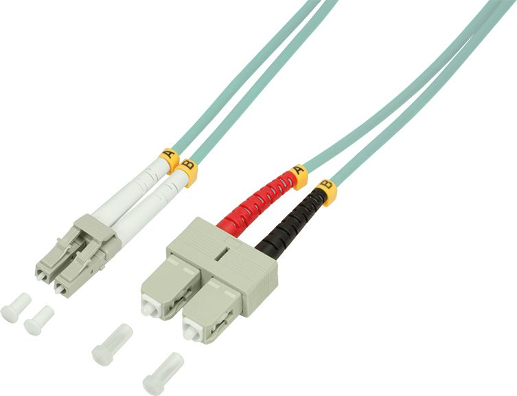 LogiLink Patchcord światłowodowy, OM3, 50/125, LC-SC, 1m (FP3LS01)